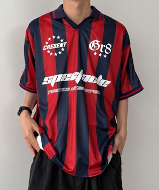 WEGO パターンサッカーT（SS） 柄4