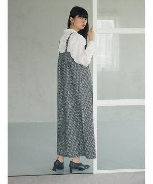 Green Parks armonia．表面感素材ジャンスカ Mix