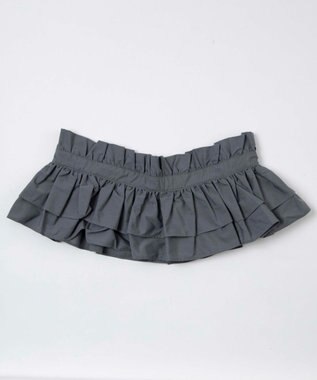 WEGO マルチWAY付けフリル グレー