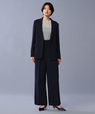 uncrave 【手洗い可】ラメ シアー クルーネック ニット（uncrave STANDARD） シルバー