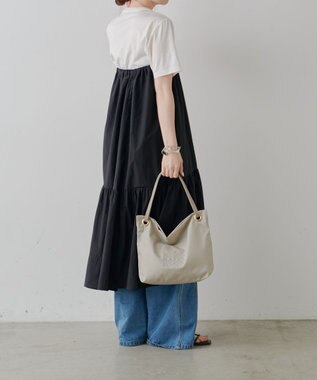 russet コーデュラナイロン3WAYトートバッグ(CE-1662) L.Greige