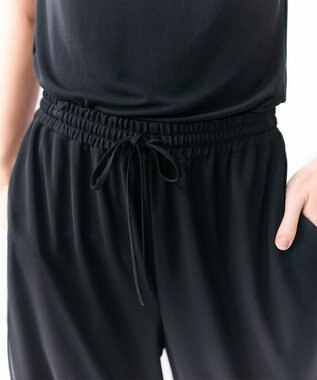 BEIGE， MELLE / ハイストレッチイージーパンツ Black