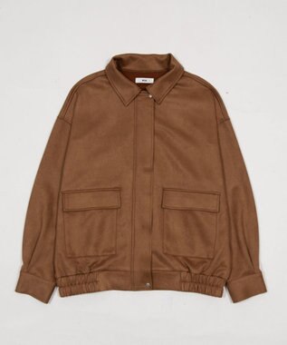WEGO スウェードポンチジャケット ベージュ