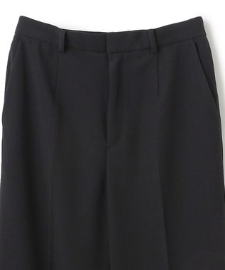 BEIGE， 【洗える・L-size】ALAINA / ワイドストレートパンツ Black