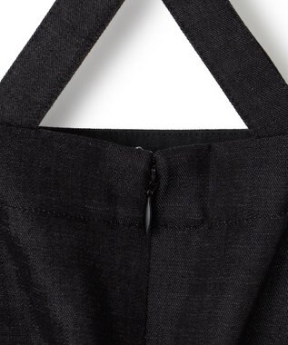 23区 デニムライクシャンブレー Iライン スカート ブラック系