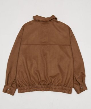 WEGO スウェードポンチジャケット ベージュ