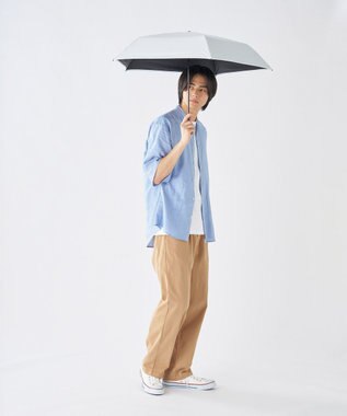 MOONBAT 【世界初の放射冷却素材】REIKYAKUパラソル ラディクール 折りたたみ傘 50㎝ 晴雨兼用 日傘 遮光100％ UV100％ 遮熱 ホワイト