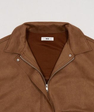 WEGO スウェードポンチジャケット ベージュ