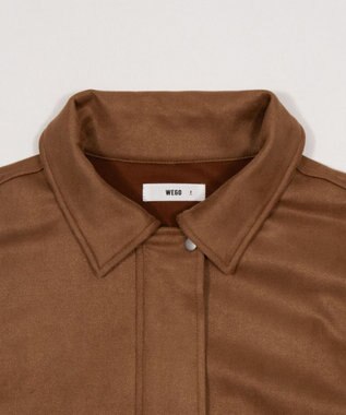 WEGO スウェードポンチジャケット ベージュ