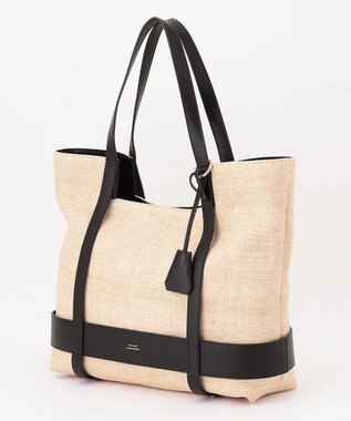 23区 【CLASSY.6月号掲載/Oggi4月号掲載】雑材 トートバッグ ブラック系