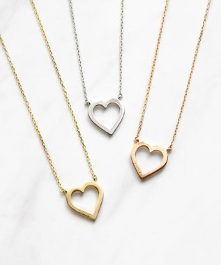 TOCCA WISH IN HEART NECKLACE ネックレス ゴールド系