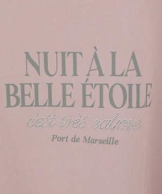 earth music&ecology 【接触冷感/洗濯機可】ＮＵＩＴＡ　ＬＡ　ＢＥＬＬＥ　ＥＴＯＩＬＥショートＴ Pink Beige