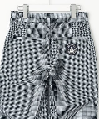 23区GOLF 【WOMEN】【撥水・ストレッチ】サッカー アンクルパンツ ネイビー系3