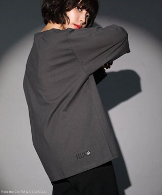 Green Parks ■ＦＥＬＩＸ　フェイスｐｔ　ロンＴＥＥ Charcoal Gray