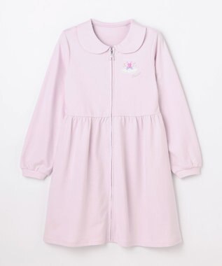 ANY KIDS ジップアップワンピース ラベンダー