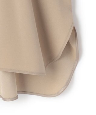 BEIGE， FLEUR / ドレープニット カフスブラウス Beige