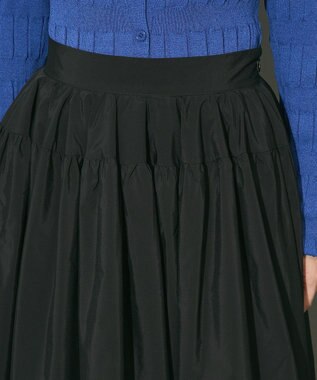 Green Parks タフタバルーンスカート Black