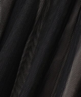 23区 S 【洗える】レイヤード チュール スカート ブラック系