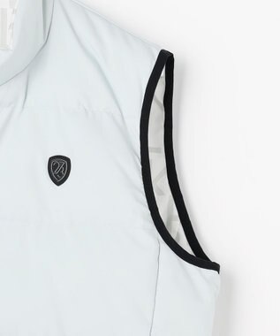 23区GOLF 【MEN】中綿リバーシブルベスト ライトグレー系