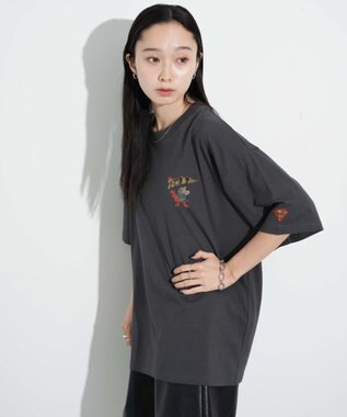WEGO 【ユニセックス着用ITEM/綿100％/MLサイズ展開】TOM＆JERRY×WARNER　Tシャツ 柄1