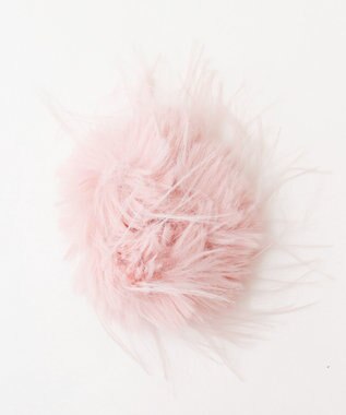 WEGO Lファーシュシュ ライトピンク