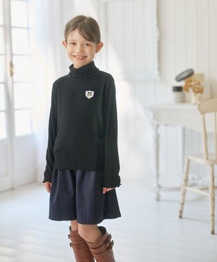 組曲 KIDS 【150-160㎝】なめらかタッチ インナー ブラック