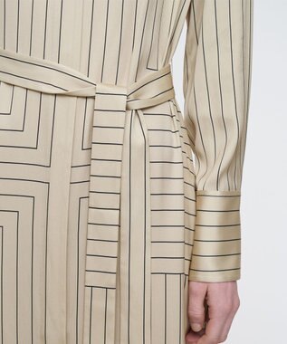 JOSEPH ジオメトリック アニメーション　ドレス Affogato / Black