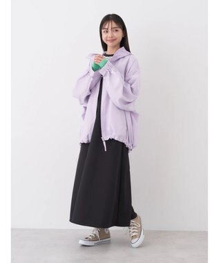 earth music&ecology スポーティーブルゾン Lavender