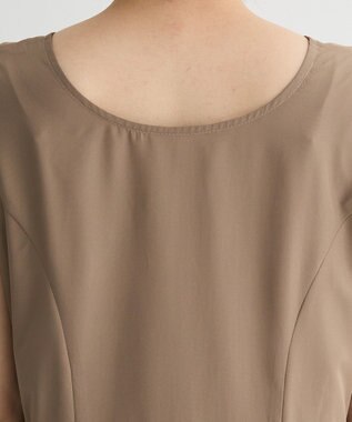 Green Parks ・ＥＬＥＮＣＡＲＥ　ＤＵＥ　ドロストティアードワンピ Dark Beige