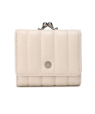 style code 【MERCURYDUO/マーキュリーデュオ】スタッズキルティング　口金ミニ財布 アイボリー