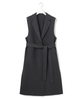 23区 ウールリバー ロング ジレ グレー系