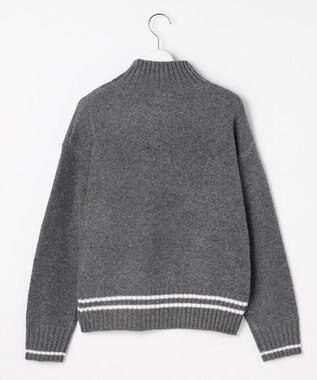 Feroux レタードハイネック プルオーバー グレー系