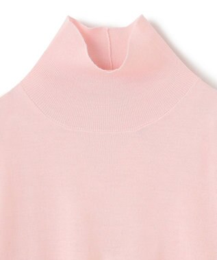 UNFILO ハイゲージウール ハイネック ピンク