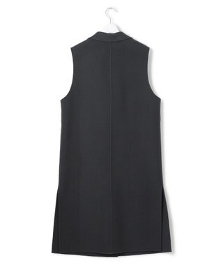 23区 S ウールリバー ロング ジレ グレー系