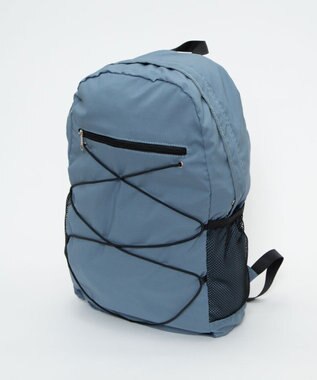 WEGO 【ユニセックス着用ITEM】コードデザインバックパック ブルー