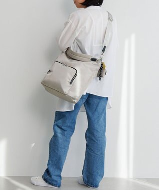 ACE BAGS & LUGGAGE HAyU × ace. フィカス ショルダーバッグ 19104 ハユ ライトグレー