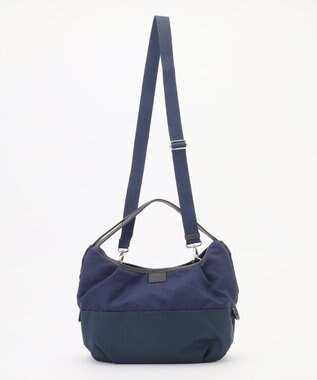 Y'SACCS シワナイロン2WAYトートバッグ Sサイズ ネイビー