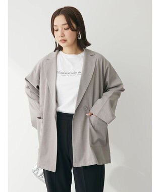 Green Parks イージーテーラードカラージャケット Gray