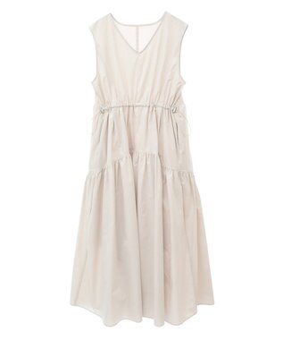 Green Parks ・ＥＬＥＮＣＡＲＥ　ＤＵＥ　ドロストティアードワンピ Off White