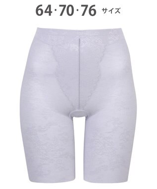 WACOAL ガードル ロング丈 【EverChic】 綿混メッシュ生地(本体) 通気性(本体) ほどよくおなか押さえ フリーカッティング仕様(裾) レディース GRC430 /ワコール