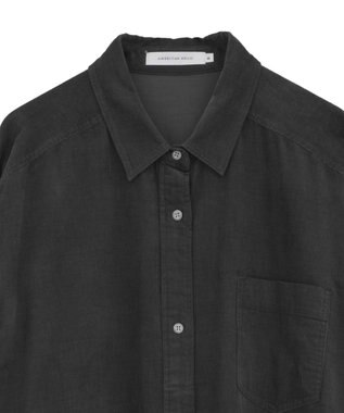 AMERICAN HOLIC コーデュロイシャツワンピース Brown