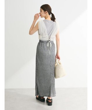 Green Parks ・ＥＬＥＮＣＡＲＥ　ＤＵＥ　バックレースアップビスチェ Ivory