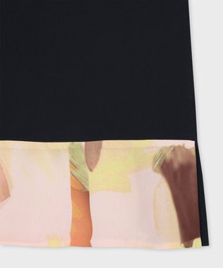 Paul Smith プリント コンビネーション ノースリーブ ブラック