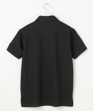 23区GOLF 【MEN】温度調節素材『サーモアジャスト』シンプル ポロシャツ ブラック系