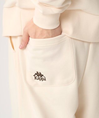 OP／FILA 【Kappa】ウェルネスクラブスウェットパンツ オフホワイト