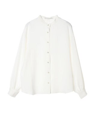 Green Parks ・ＥＬＥＮＣＡＲＥ　ＤＵＥ　バックプリーツブラウス Off White