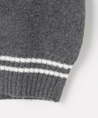 Feroux レタードハイネック プルオーバー グレー系