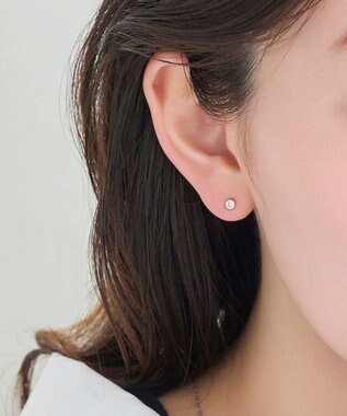 Phoebe 【金属アレルギー対応】3setビジューピアス　ゴールド/サージカルステンレス ゴールド