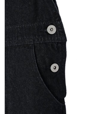 earth music&ecology オーバーオールデニム Dark Indigo