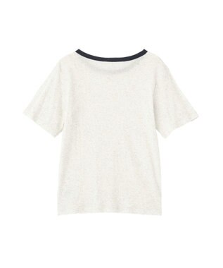 AMERICAN HOLIC 【２点セット】リンガーＴシャツ＋カーディガン Light Gray Mixture